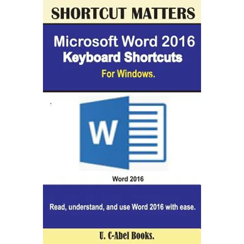Microsoft Word 2016 Keyboard Shortcuts For Windows