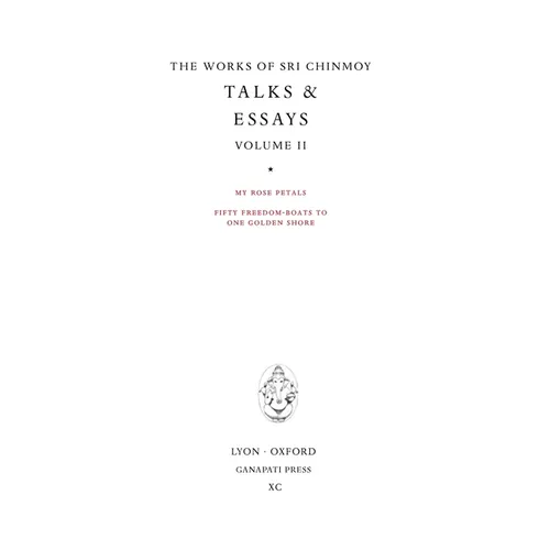 Talks & essays part II