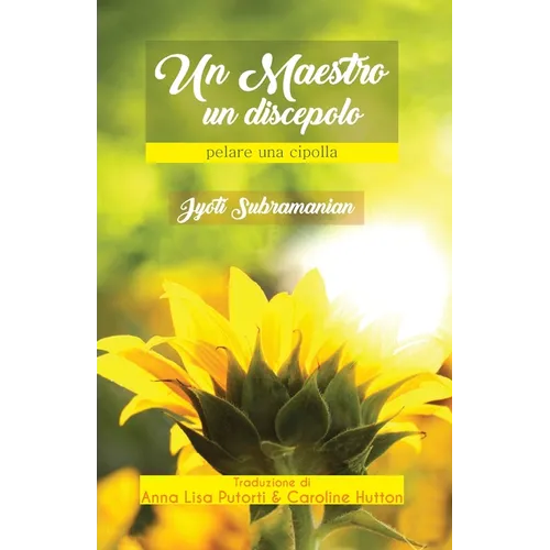 Un Maestro un discepolo: pelare una cipolla