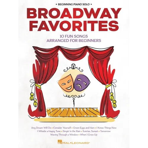 Broadway Favorites for Beginning Piano Solo