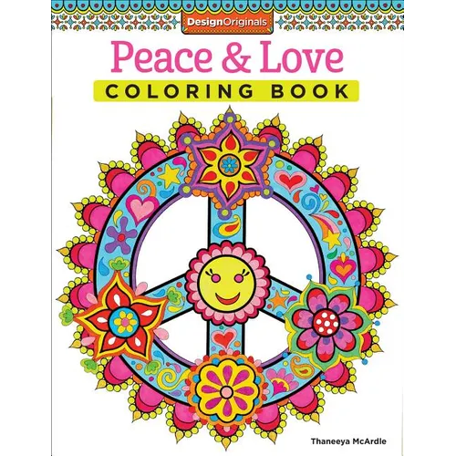 Peace & Love Coloring Book
