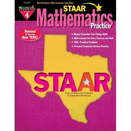 Staar Mathematics Practice Grade 4 II Teacher Resource