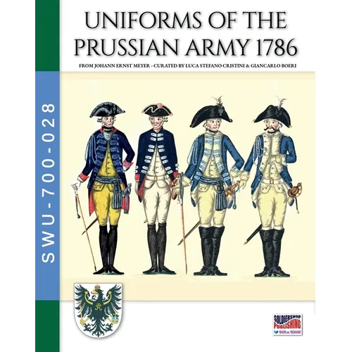 Uniforms of the Prussian army 1786