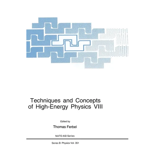 Techniques and Concepts of High-Energy Physics VIII
