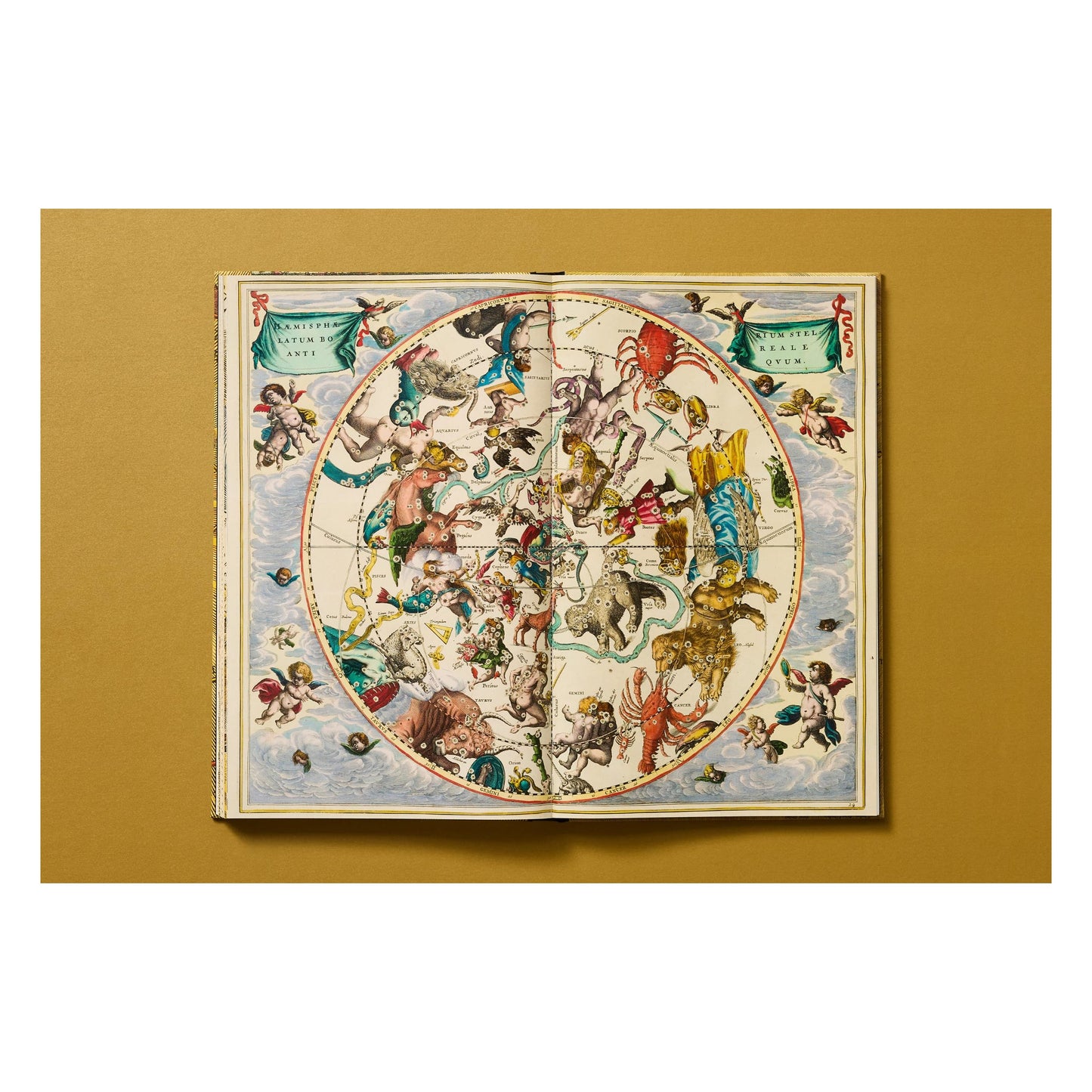 Cellarius Atlas (German, French, English) Book
