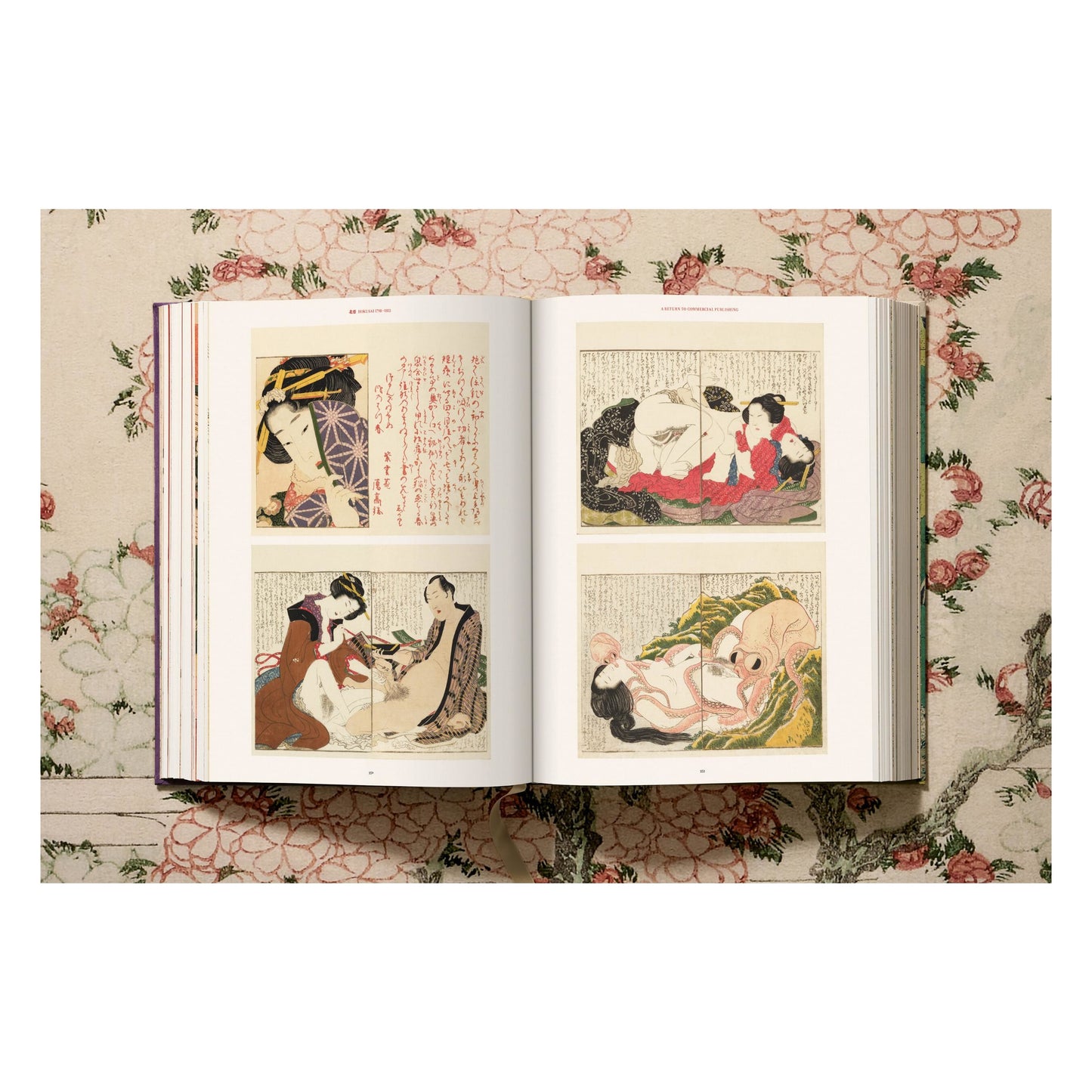 Hokusai (German, French, English) Book