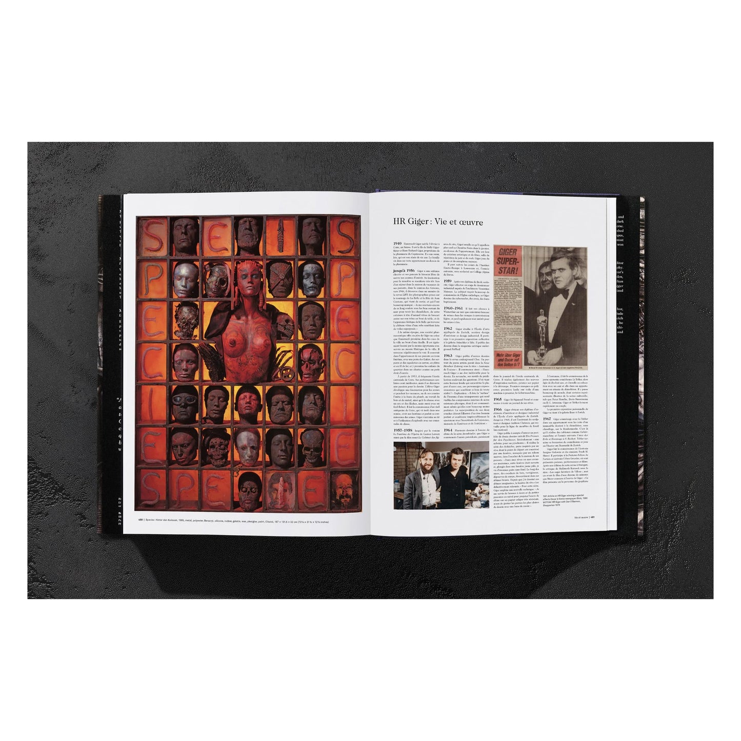 HR Giger (German, French, English) Book