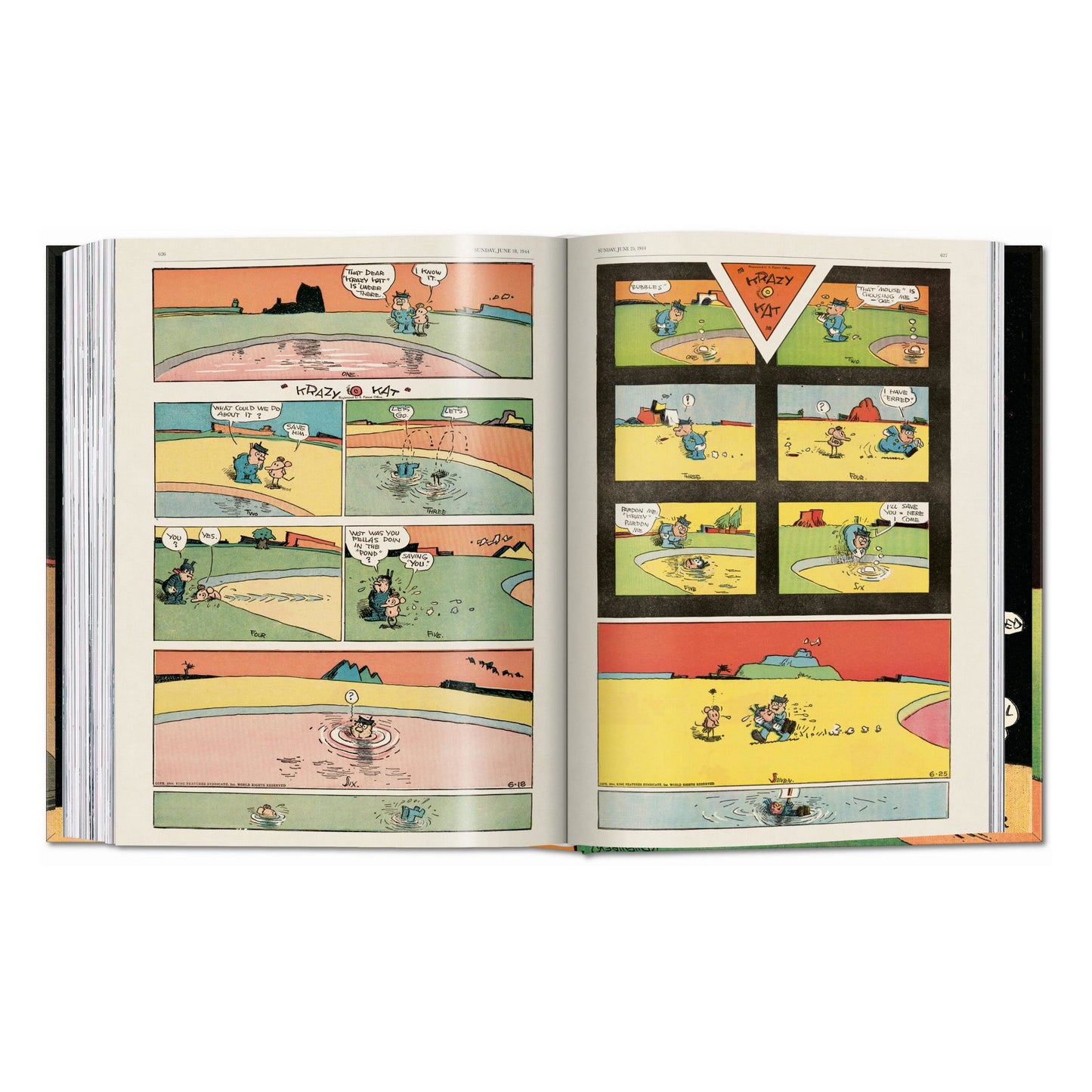 George Herriman. Krazy Kat. The Complete Color Sundays 1935–1944 (English) Book
