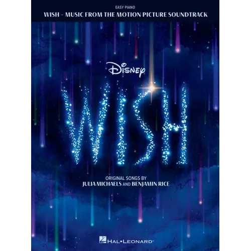 Wish: Souvenir Songboook from the Motion Picture Soundtrack with Color Illustrations and Seven Songs Arranged for Easy Piano