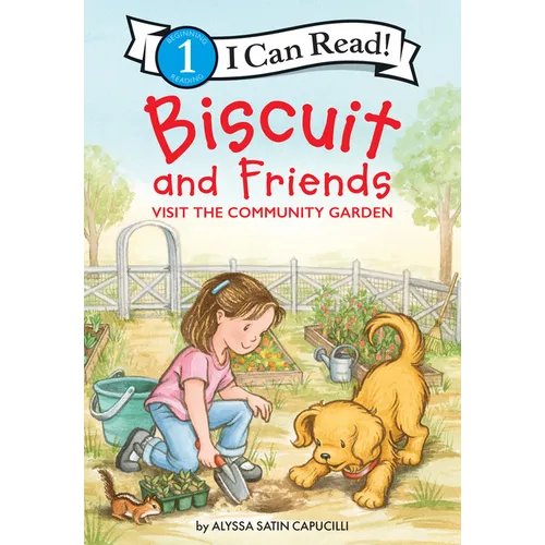 Biscuit and Friends Visit the Community Garden