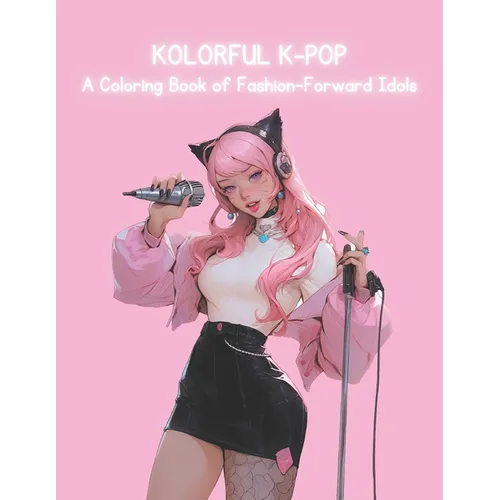 Kolorful K-Pop - A Coloring Book of Fashion-Forward Idols