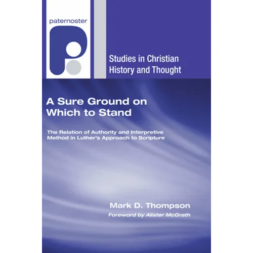 A Sure Ground on Which to Stand