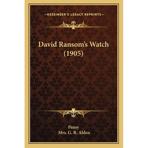 David Ransom's Watch (1905)