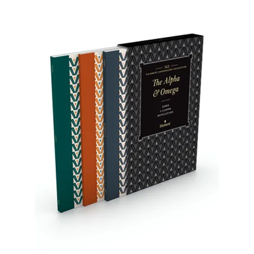 NLT Filament Journaling Collection: The Alpha and Omega Set; John, 1--3 John, and Revelation (Boxed Set)