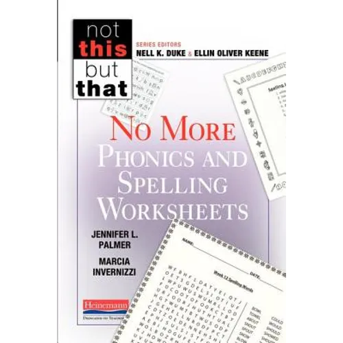 No More Phonics and Spelling Worksheets