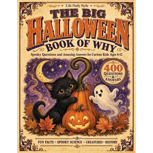 The Big Halloween Book of Why: 400 Spooky Questions & Amazing Answers for Curious Kids Ages 6-12 Fun Facts, Creepy Trivia & Fall Activity Fun