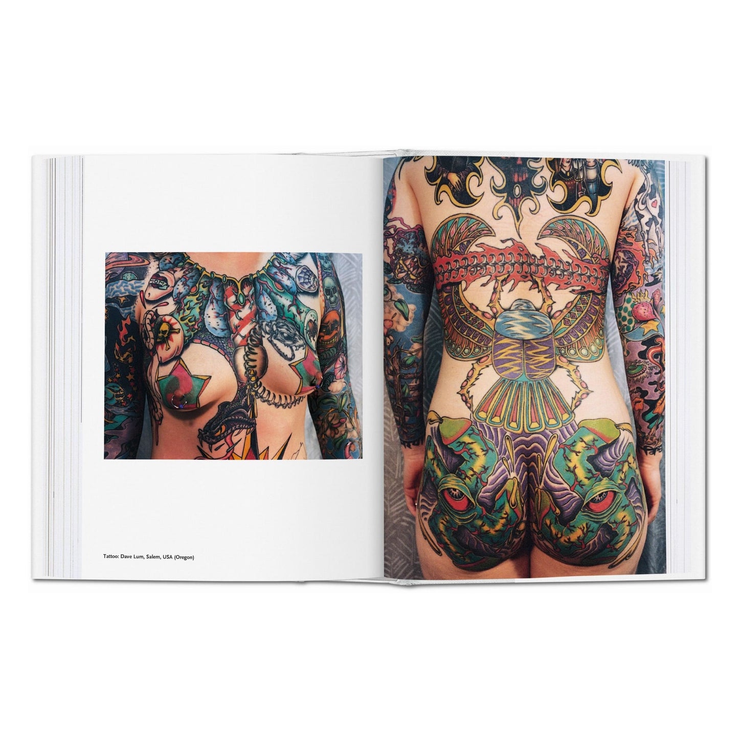 1000 Tattoos (German, French, English) Book