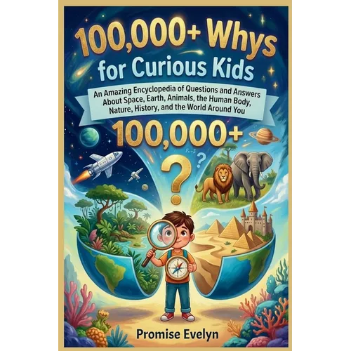 100,000+ Whys for Curious Kids: An Amazing Encyclopedia of Questions and Answers About Science, Animals, Space, Nature, History, and the World Around