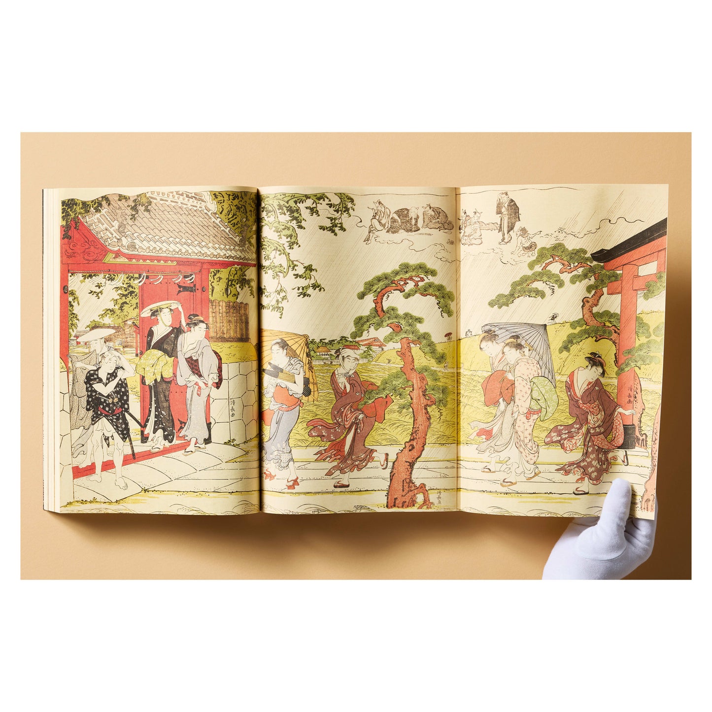 Japanese Woodblock Prints (German, French, English) Book