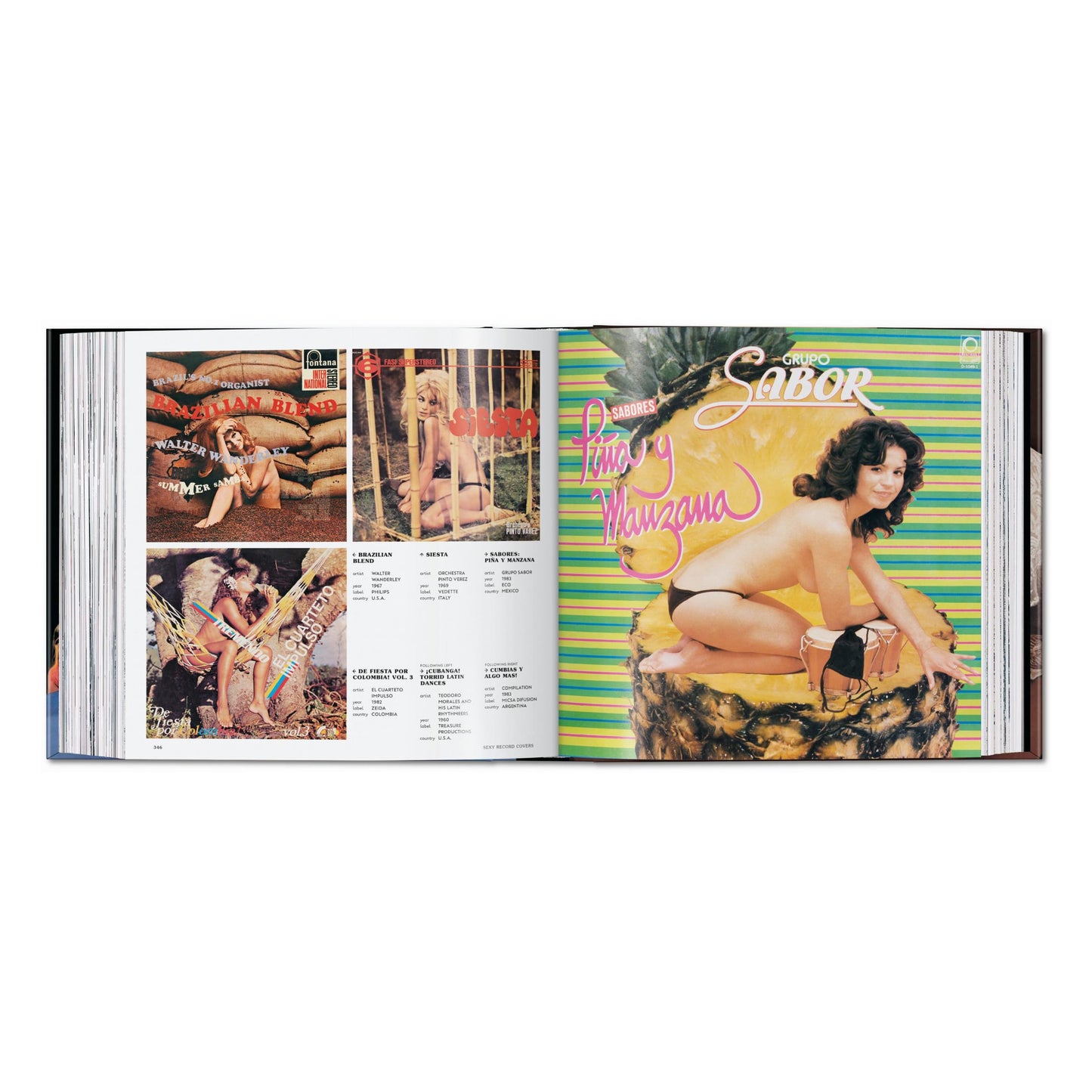 Sexy Record Covers (English) Book