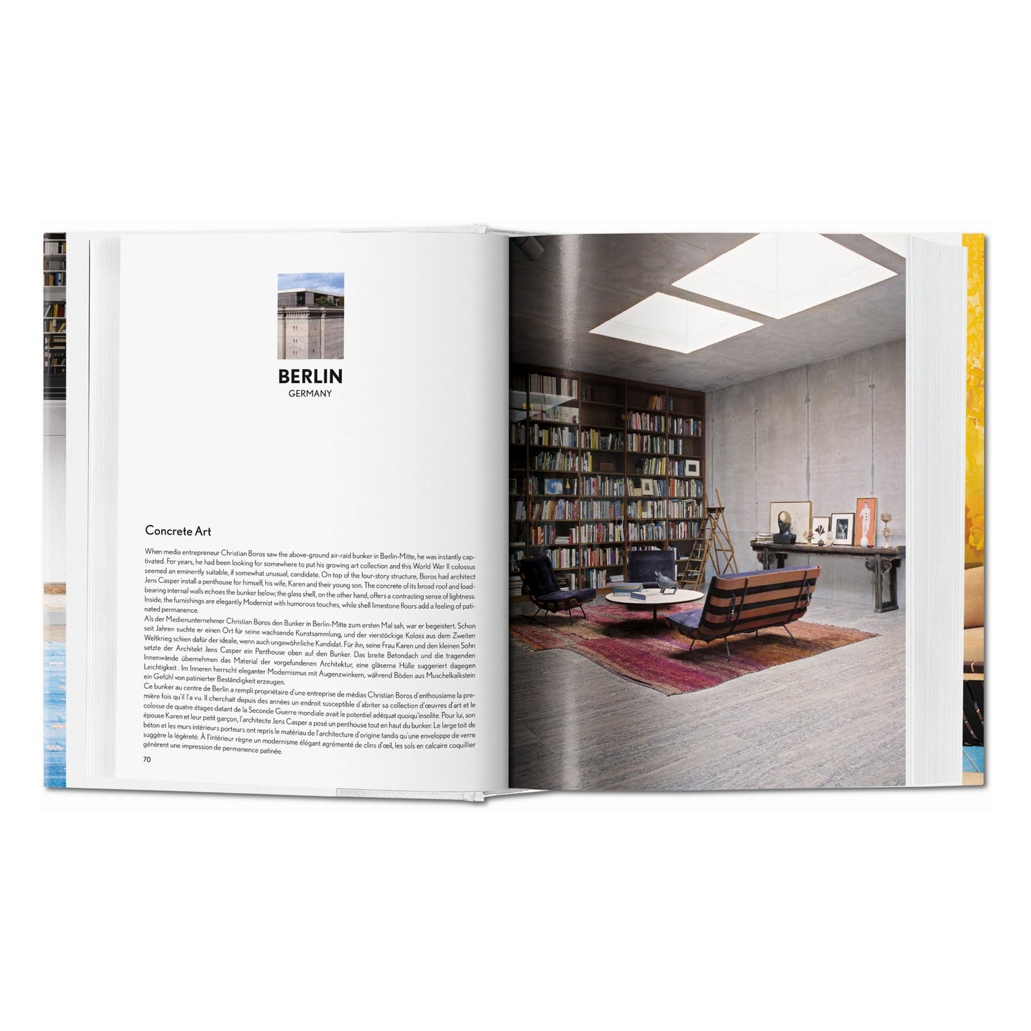 100 Interiors Around the World (German, French, English) Book