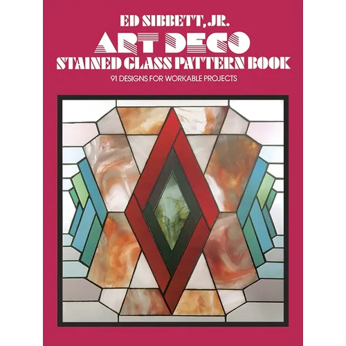 Art Deco Stained Glass Pattern Book