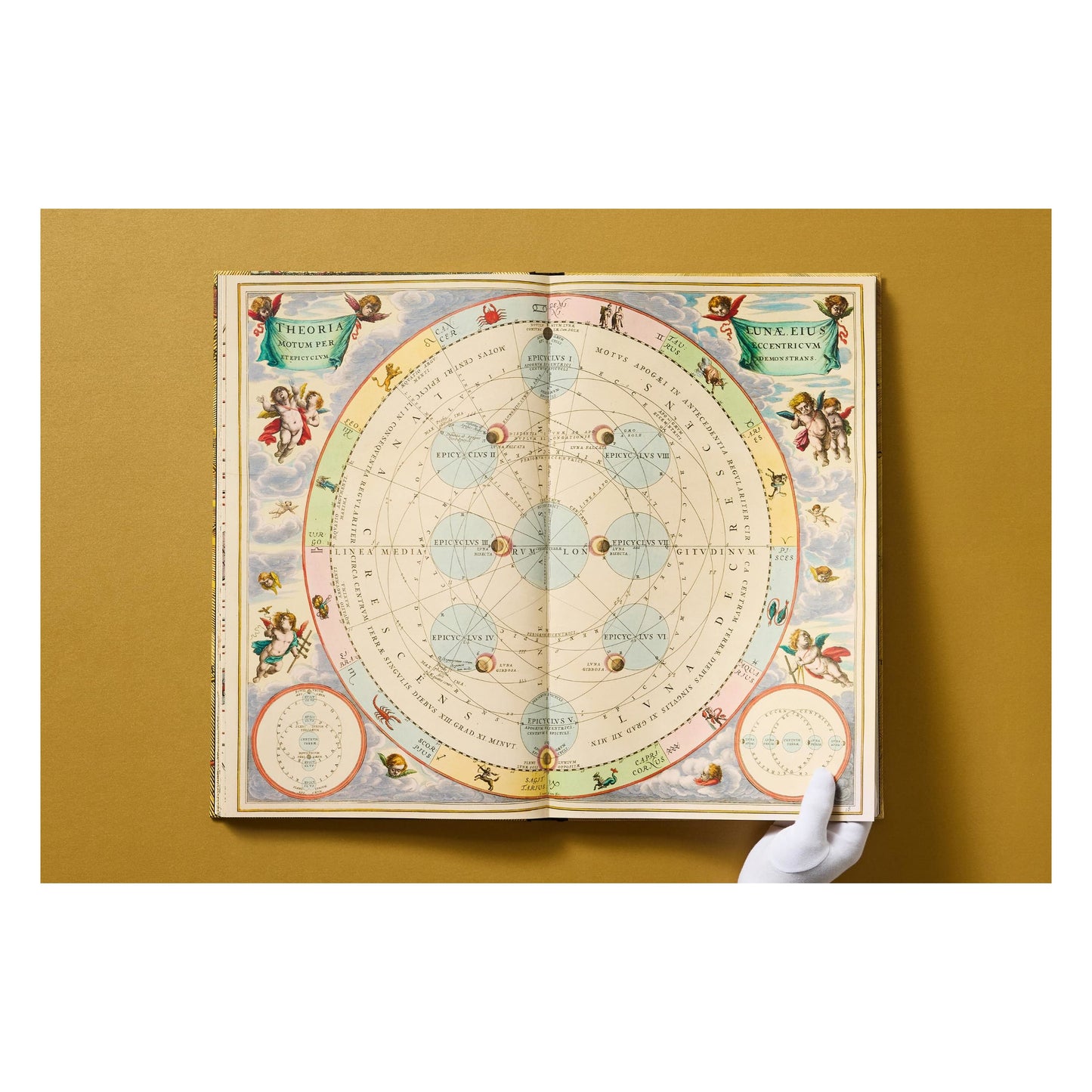 Cellarius Atlas (German, French, English) Book