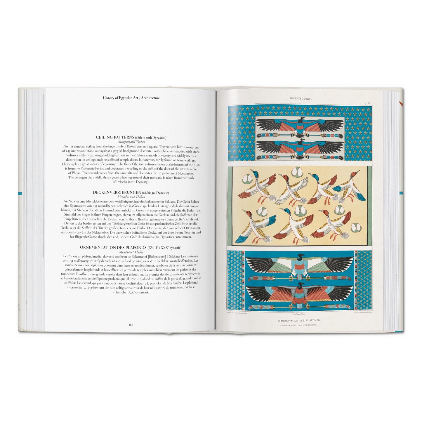 Prisse d'Avennes. Egyptian Art (German, French, English) Book