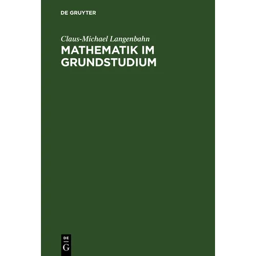 Mathematik im Grundstudium