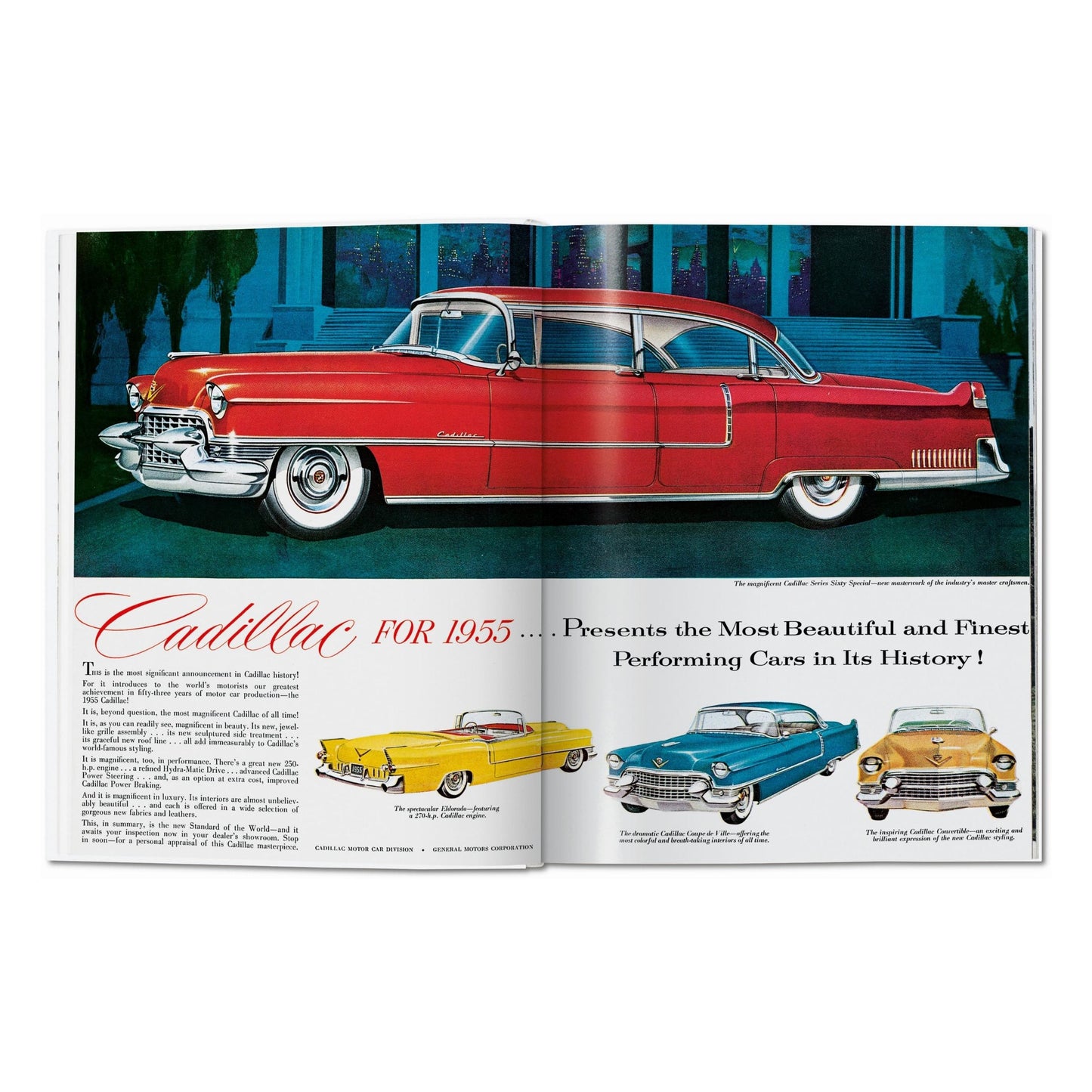 All-American Ads of the 50s (German, French, English) Book
