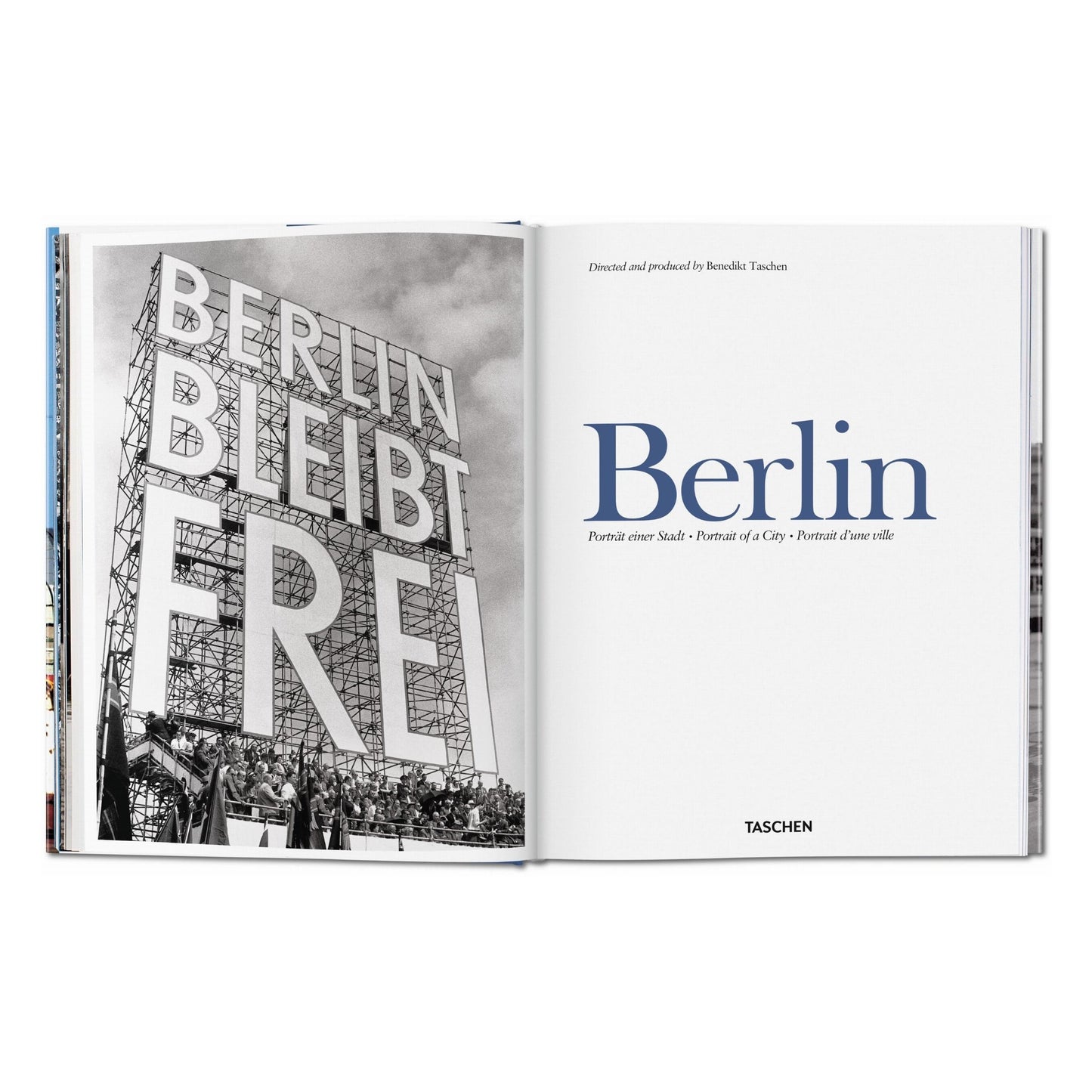 Berlin. Portrait of a City (German, French, English) Book