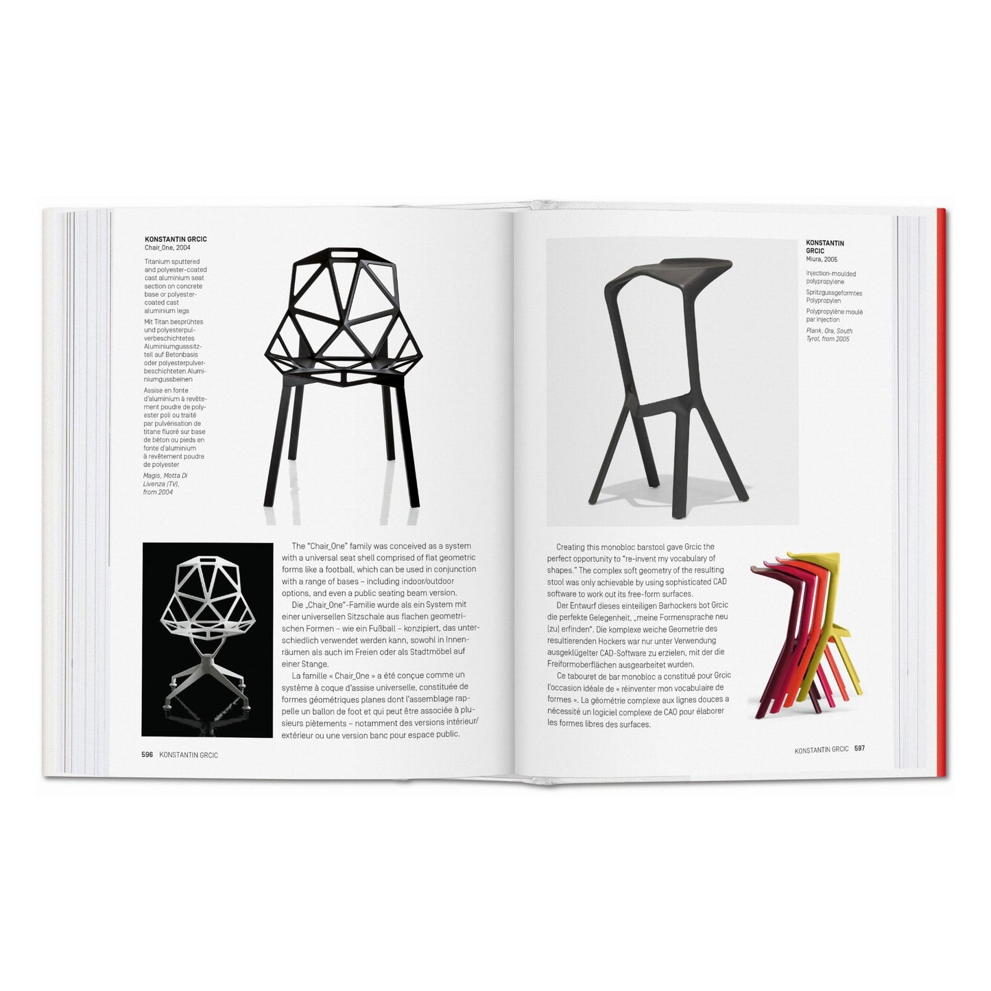 1000 Chairs. Revised and updated edition (German, French, English) Book