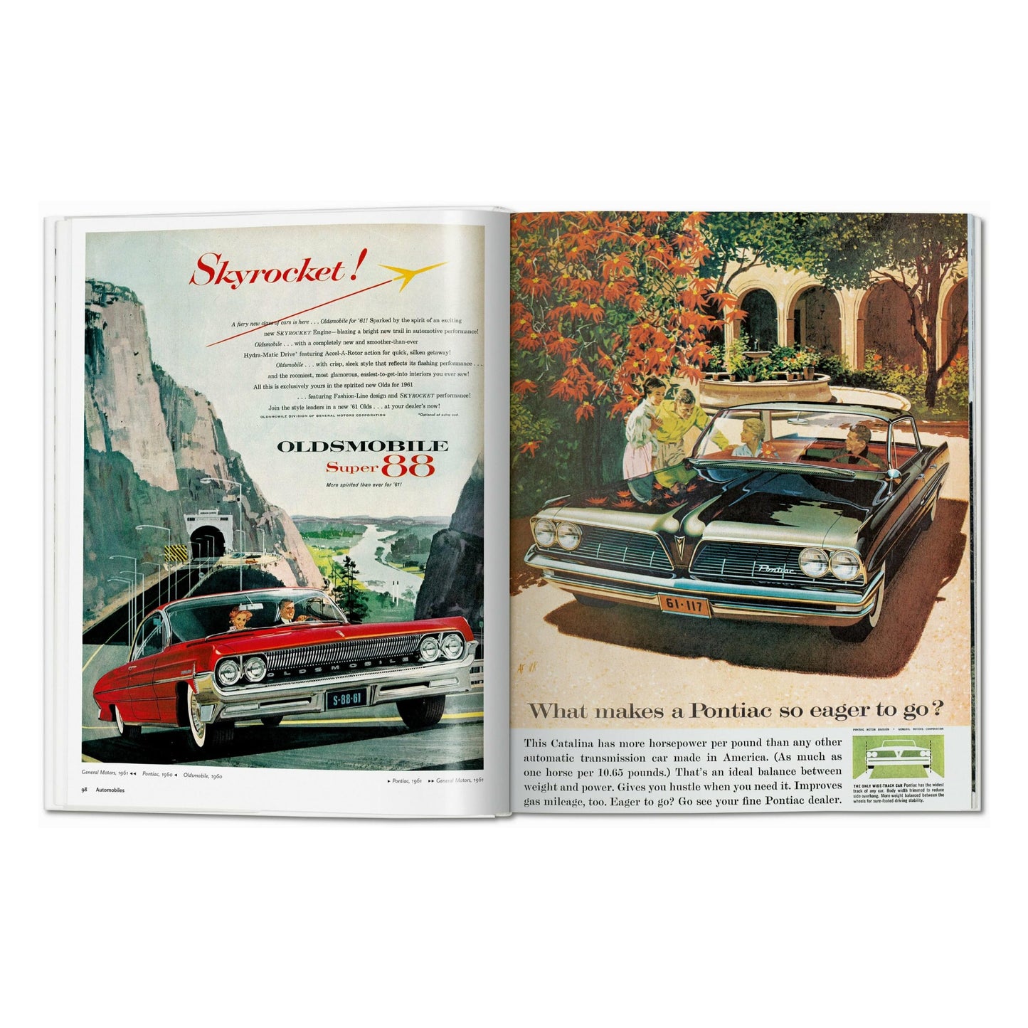 All-American Ads of the 60s (German, French, English) Book