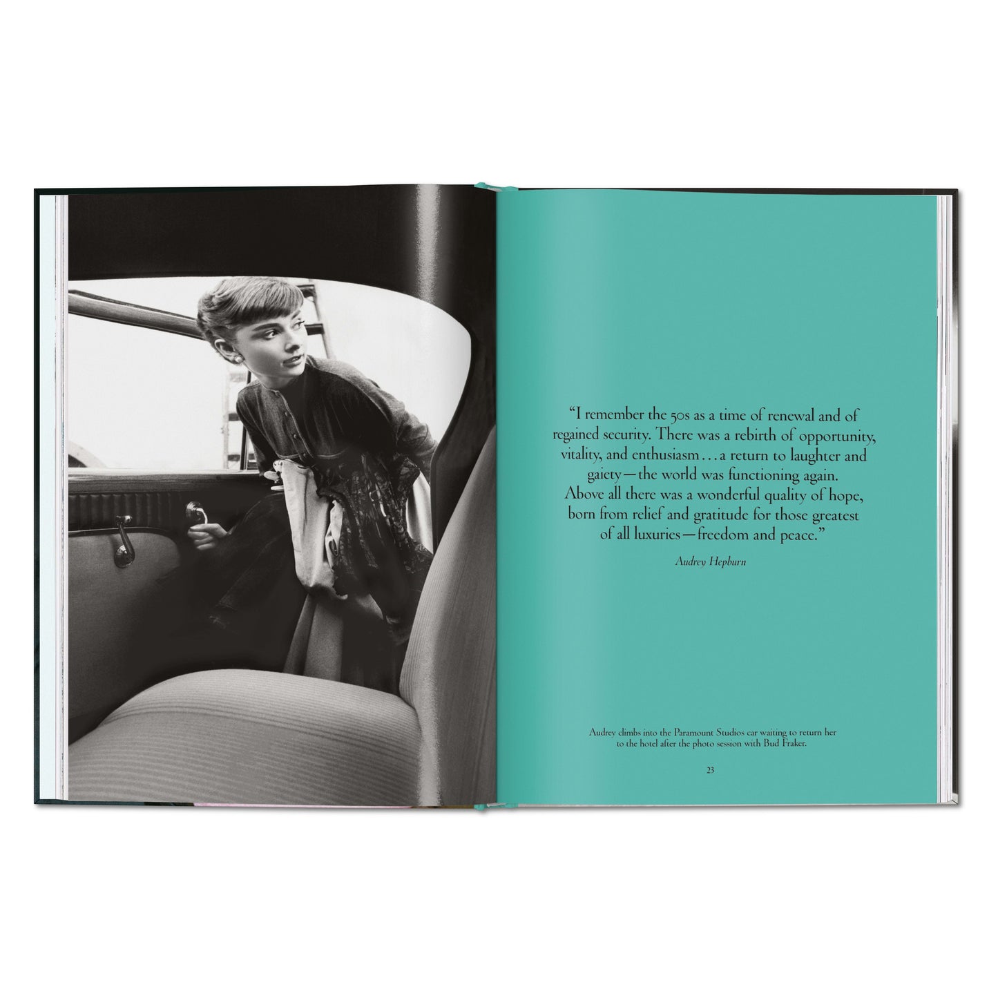 Bob Willoughby. Audrey Hepburn. Photographs 1953–1966 (English) Book