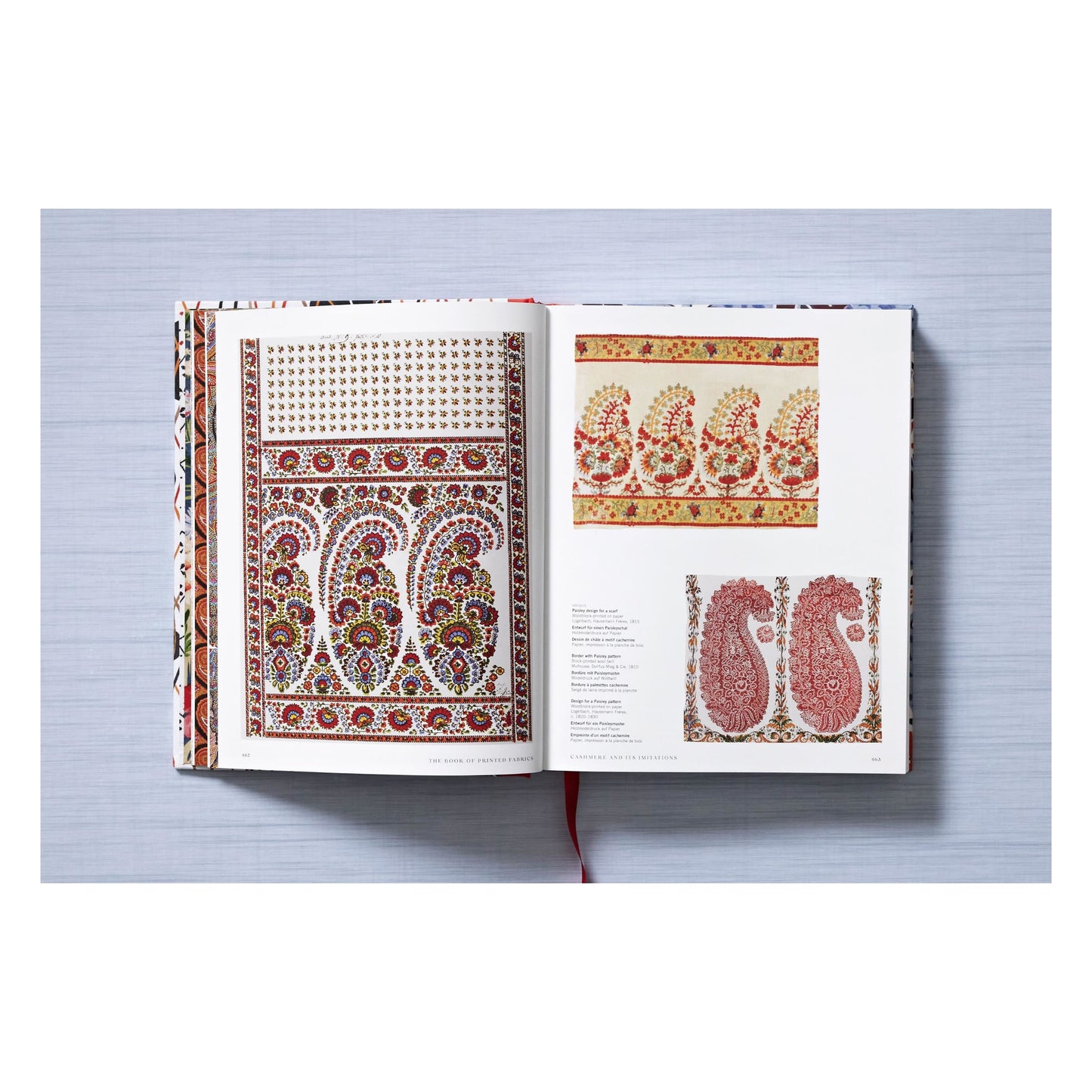 Printed Fabrics. From the 16th century until today (German, French, English) Book