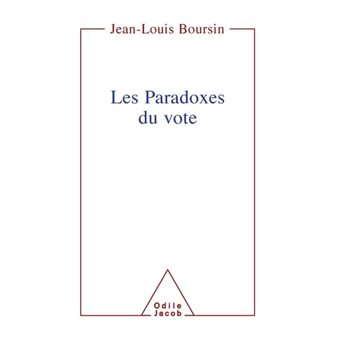Les Paradoxes du vote