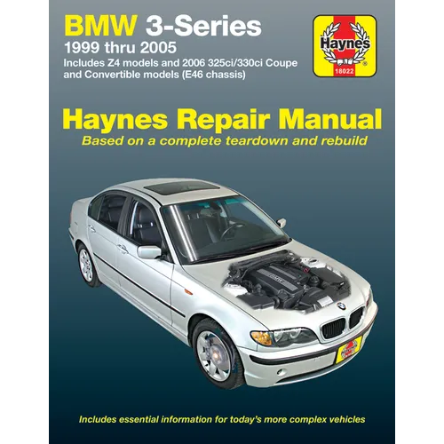 BMW 3-Series 1999-05 & Z4 2003-05 Includes 325ci/330ci Coupe and Convertible 2006