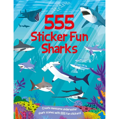 555 Sticker Fun - Sharks