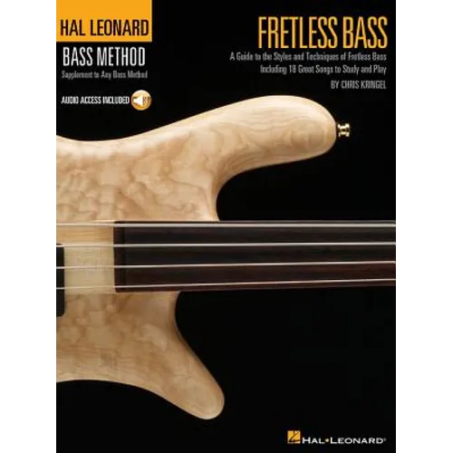 Fretless Bass - A Guide to the Styles and Techniques of Fretless Bass Book/Online Audio [With CD]
