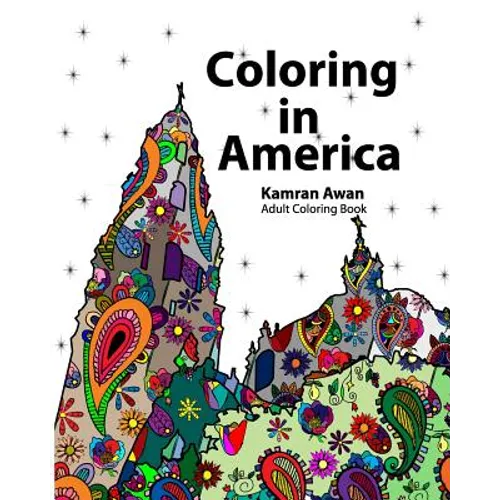 Coloring In America: Adult Coloring Book