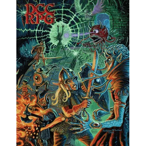 Dungeon Crawl Classics Core Rulebook - William McAusland Cover