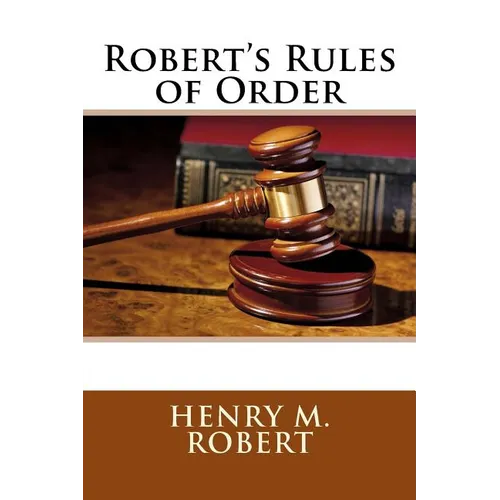 Robert's Rules of Order