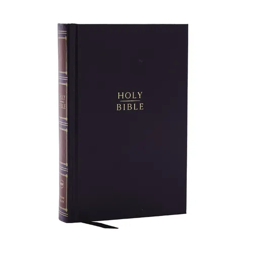 Nkjv, Compact Center-Column Reference Bible, Hardcover, Red Letter, Comfort Print