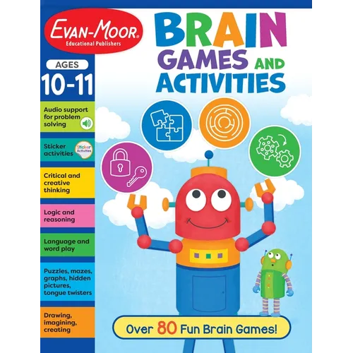 Brain Games and Activities, Age 10 - 11 Workbook