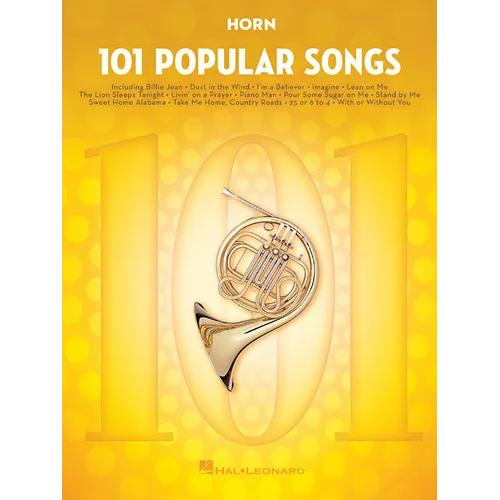 101 Popular Songs: For Horn