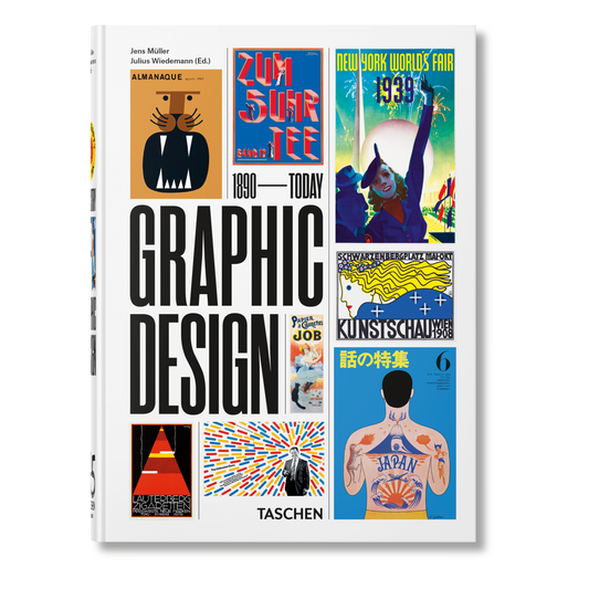 The History of Graphic Design. 45th Ed. (German, French, English) Book