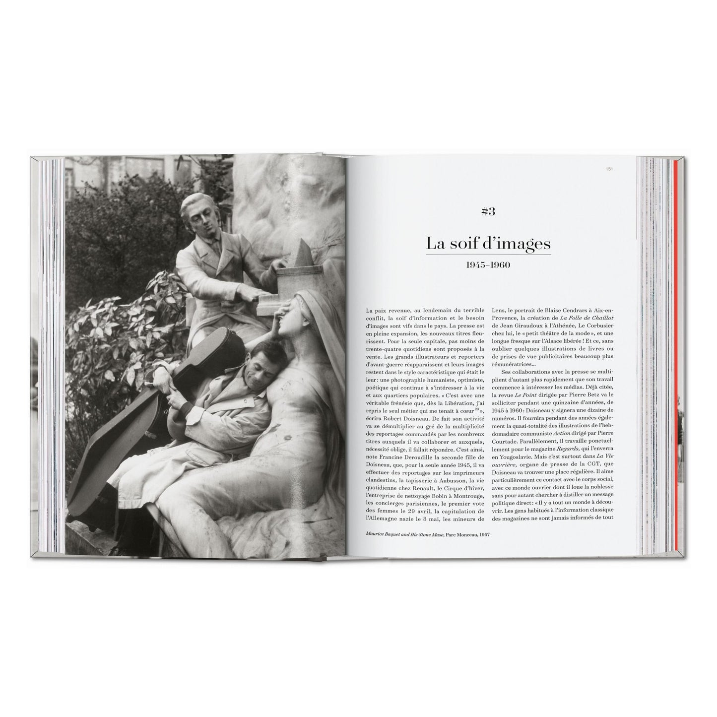 Robert Doisneau. Paris. 45th Ed. (German, French, English) Book