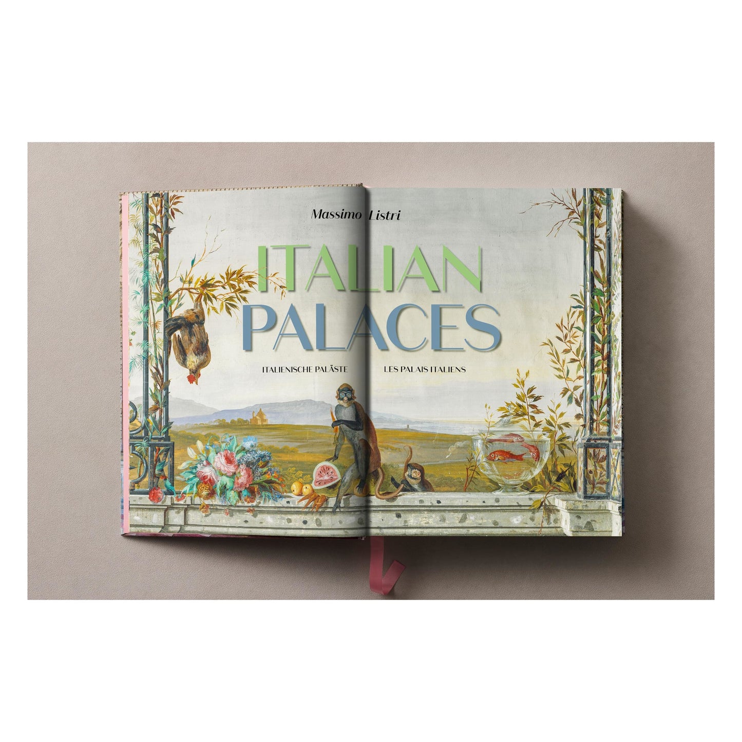 Massimo Listri. Italian Palaces (German, French, English) Book