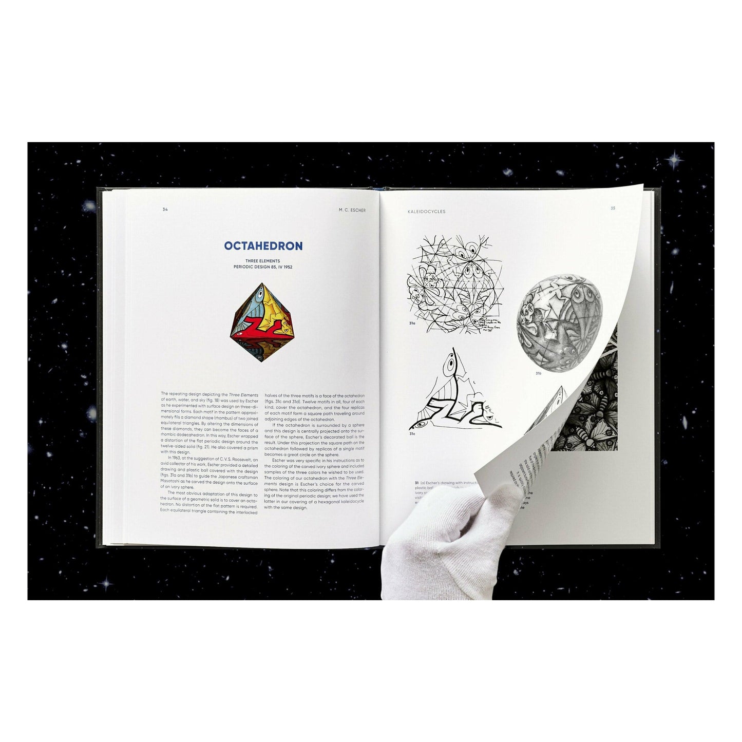 M.C. Escher. Kaleidocycles (English) Book