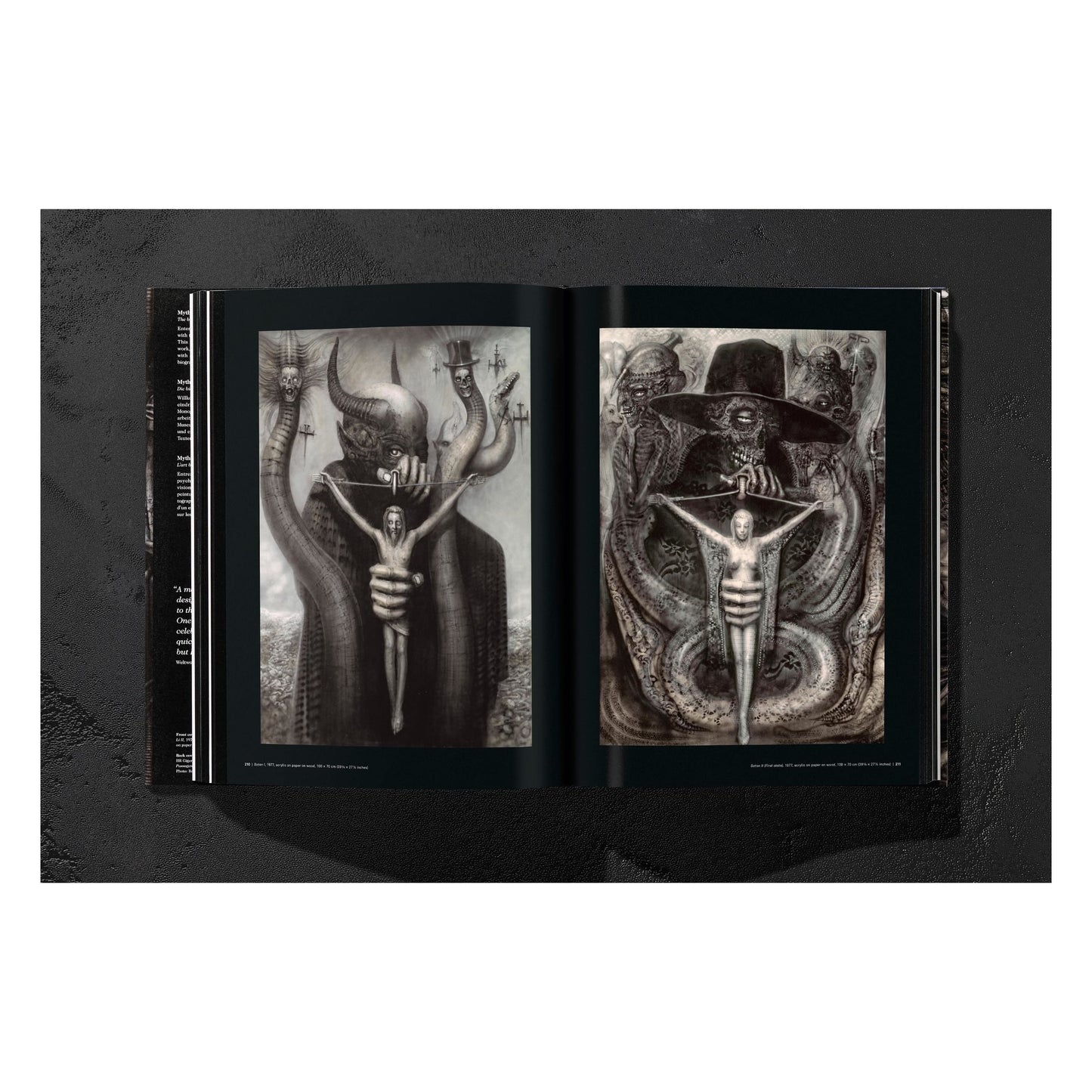 HR Giger (German, French, English) Book